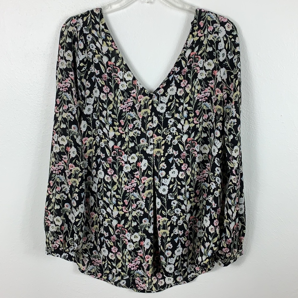 Lauren Conrad Top Floral XS - Picture 8 of 16